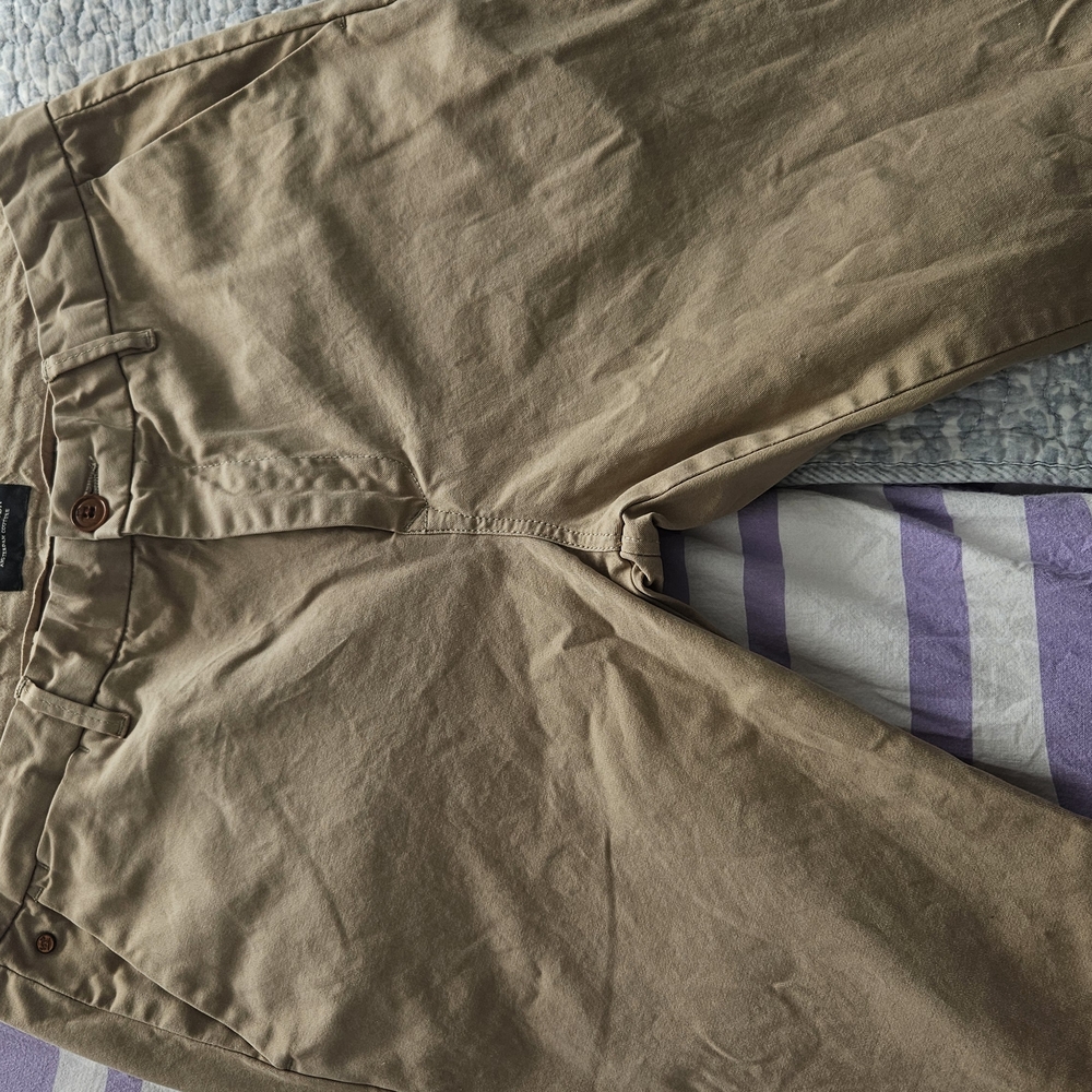Scotch & Soda Tan Chinos Classic Straight-Leg